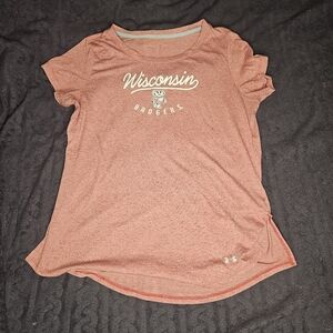 Under Armour University Of Wisconsin Tee